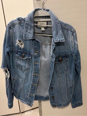 Forever 21 Light Wash Denim Jacket